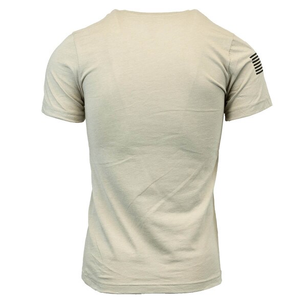 utah state home of the aggies military tshirt tan
